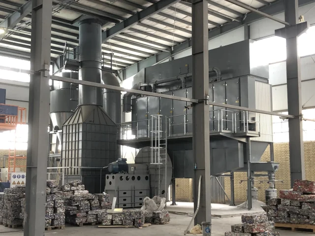 Fitler_Al rotary furnace